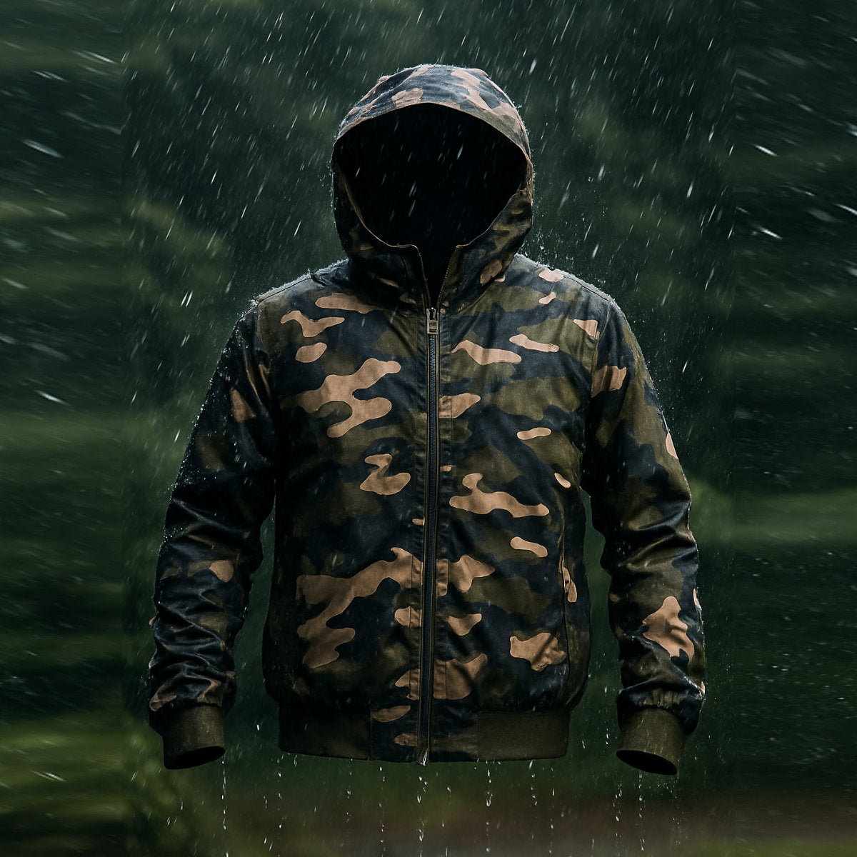 Chaqueta Camo Shield Impermeable