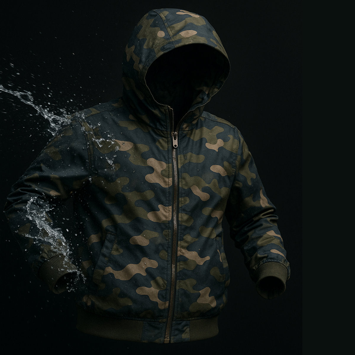 Chaqueta Camo Shield Impermeable
