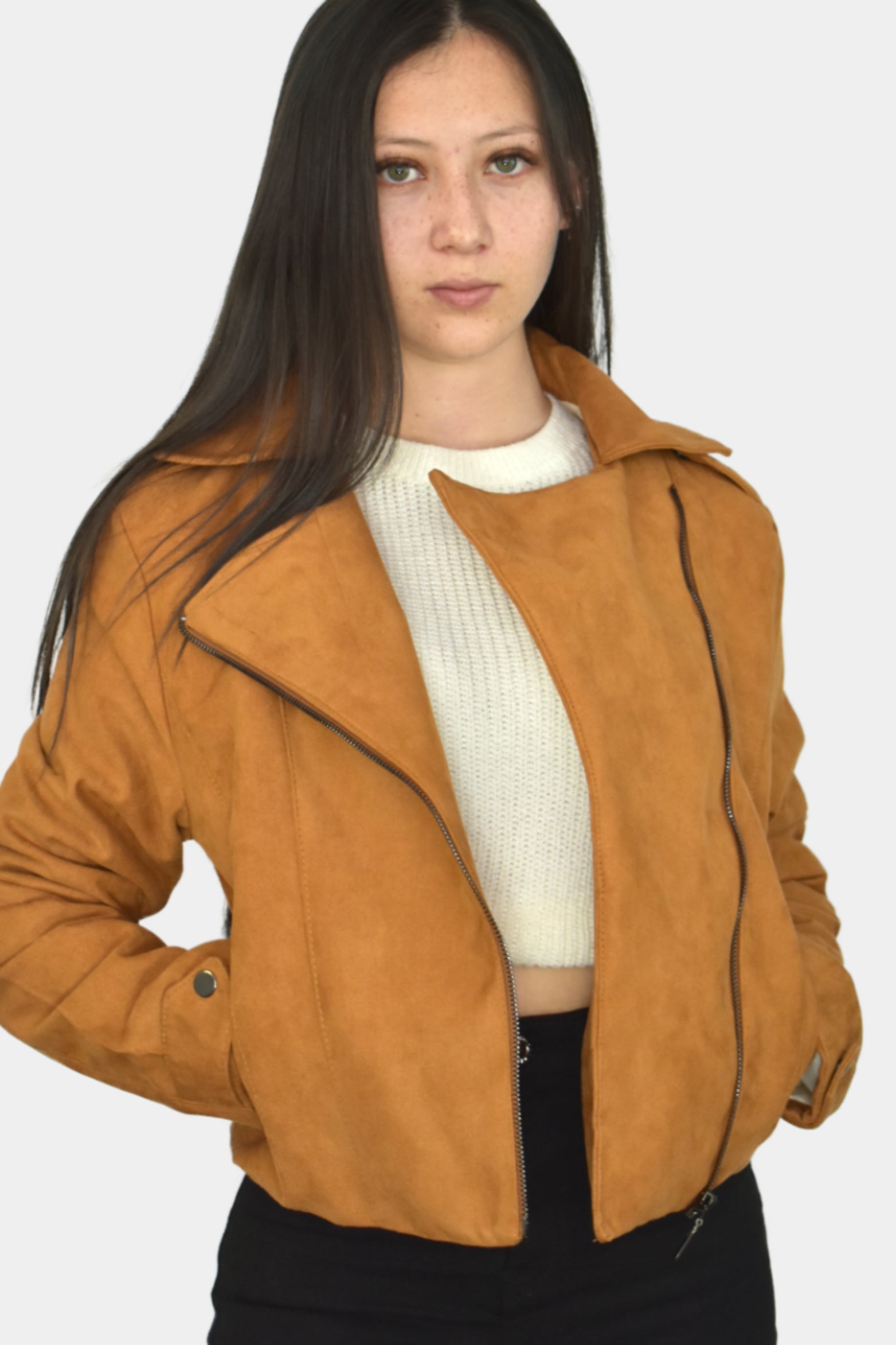 Chaqueta de gamuza Oxford