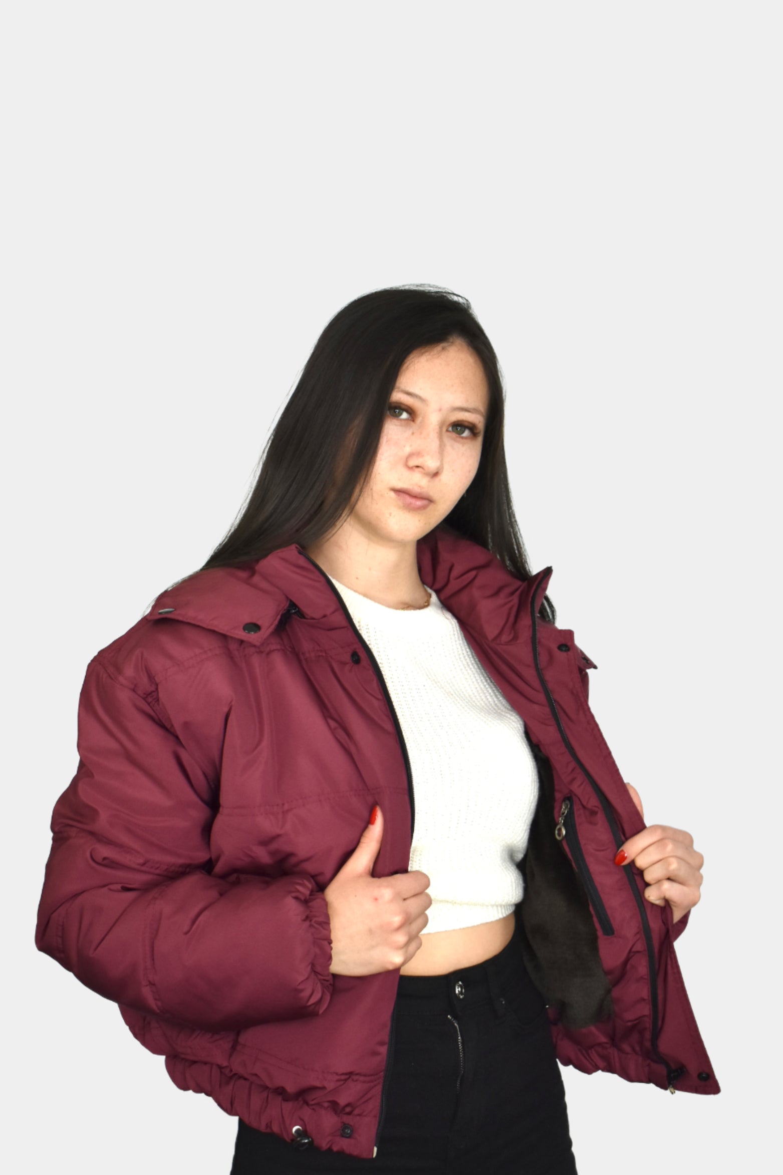 Chaqueta Bomber Oversize